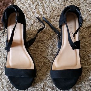 Torrid black wedge heels